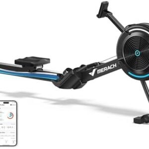 MERACH Rudergerät Luftwiderstand für Zuhause, 10 Stufen Einstellbar mit Exklusiver APP, Professionelles Indoor-Rudergerät, Ergonomischer Komfortsitz, Einfache Lagerung  Amazon.de: Sport & Freizeit