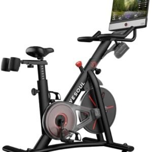 Yesoul G1M Max Heimtrainer Ergometer, Leises Indoor Fitnessbike für Kardio Training mit 21,5" FHD-Bildschirm, Magnetischem Widerstand, 30 W Vierfach-Lautsprecher 360°-Sound & Unbegrenztem Streaming  Amazon.de: Sport & Freizeit